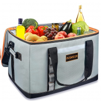 Bolsa Térmica 48 Litros Bolsa Isolada Portátil Para Viagem, Caminhada, Praia, Piquenique... na Amazon