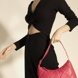 Bolsa Tiracolo Pink Fancy Média - Arezzo na ZZ Mall
