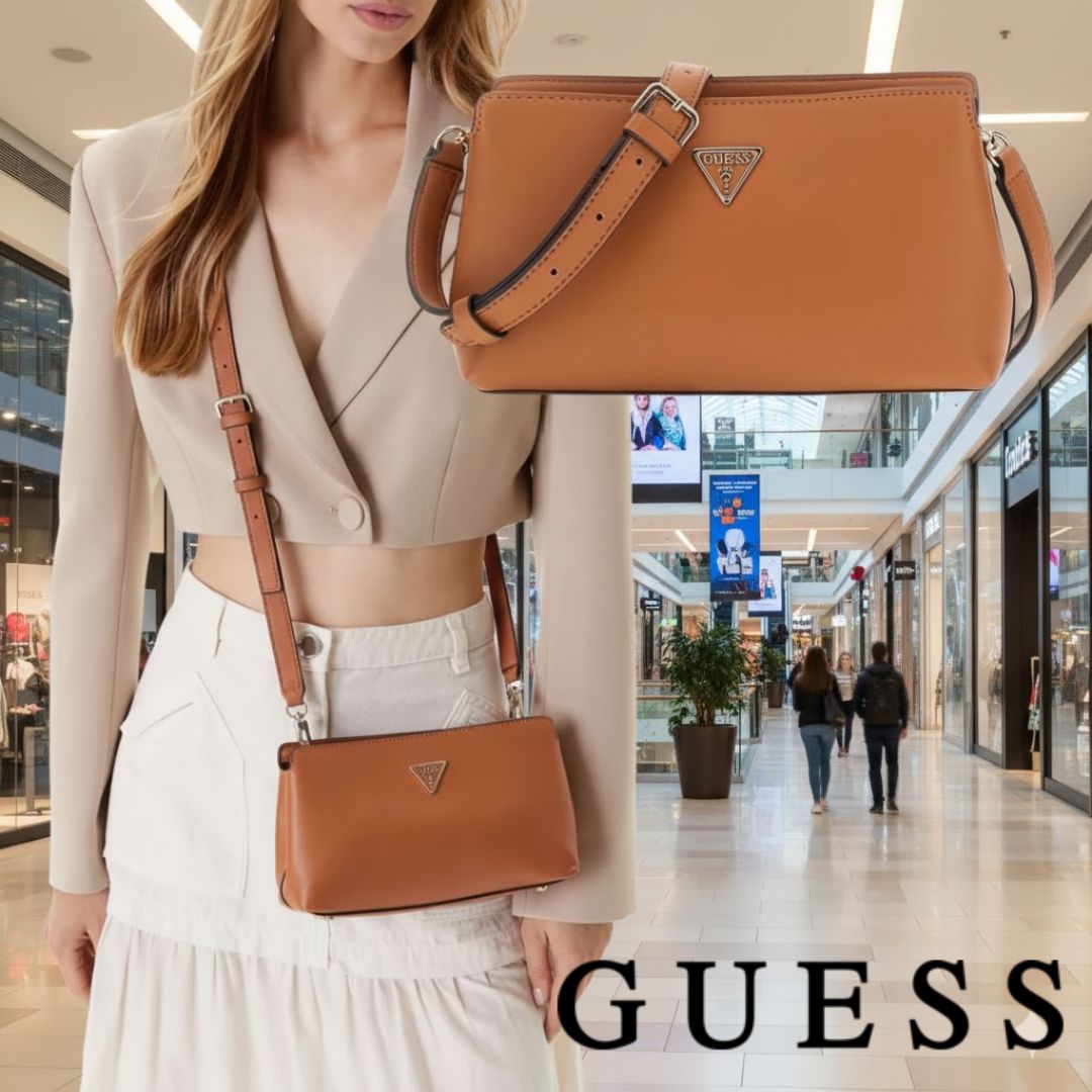 Bolsa Transversal Talent Crossbody Top Zip GUESS na Amazon