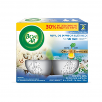 Bom Ar Difusor Elétrico Lírio Branco E Algodão Refil 2 Unidades 16ml na Amazon