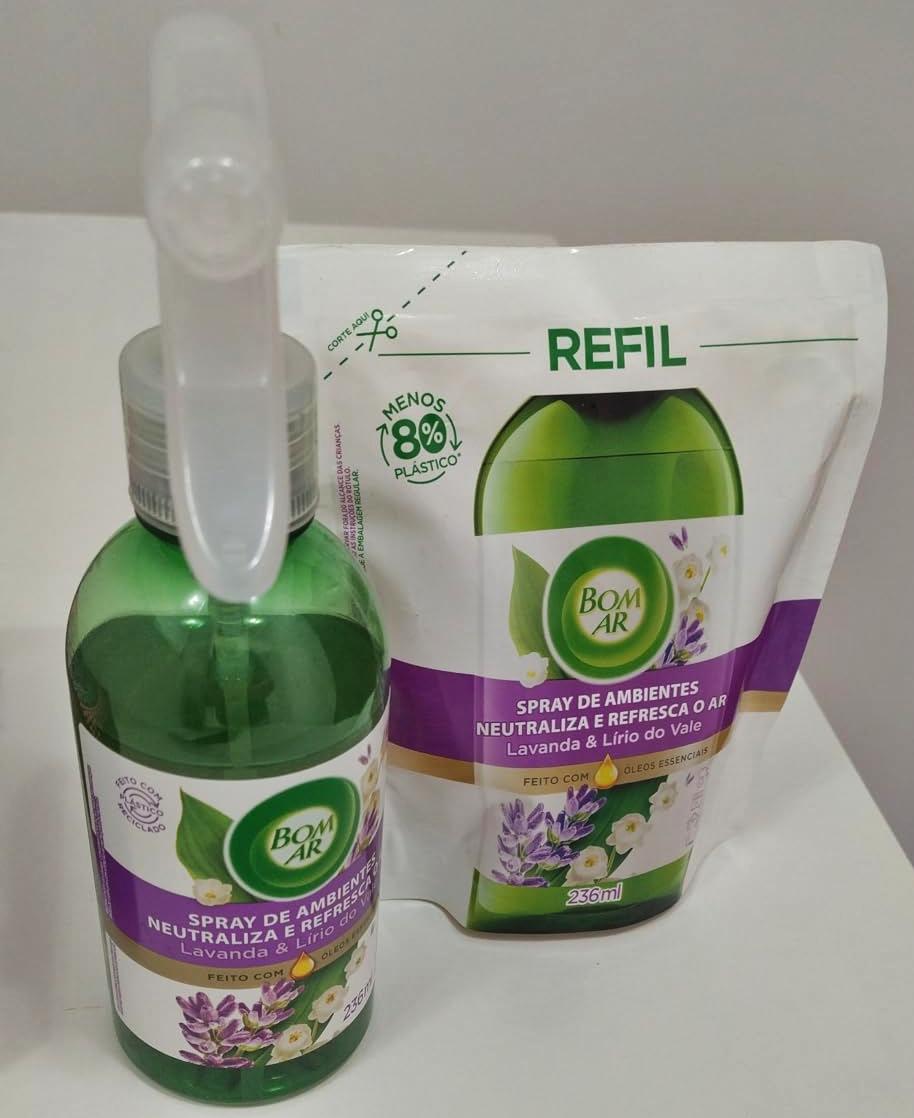 Bom Ar Refil de Ambientes Lavanda 236ML na Amazon