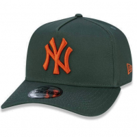 Bone 9FORTY A-frame MLB New York Yankees Aba Curva Snapback Verde New Era na Amazon