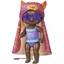 Boneca Baby Alive Bebe Dia de Sol Negra 25cm com Acessórios para Brincar na Água - F2570 - Hasbro na Amazon