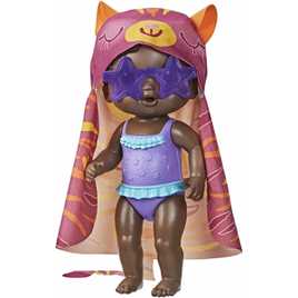Boneca Baby Alive Bebe Dia de Sol Negra 25cm com Acessórios para Brincar na Água - F2570 - Hasbro na Amazon