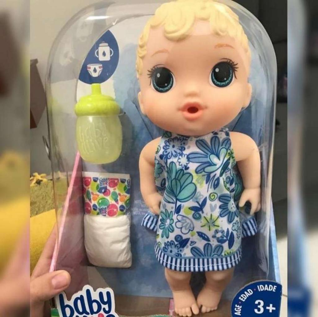 Boneca Baby Alive Hora do Xixi E0385 Hasbro na Casas Bahia