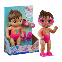 Boneca Baby Alive Sunny Swimmer - Cabelos Castanhos 25 Cm - F8141 - Hasbro na Amazon