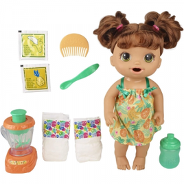 Boneca Baby Alive Tropical - Liquidificador e Mamadeira Brinquedo na Americanas