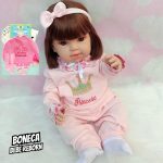 Boneca Bebê Baby Real Reborn Realista Bolsa + 28 Itens na Amazon