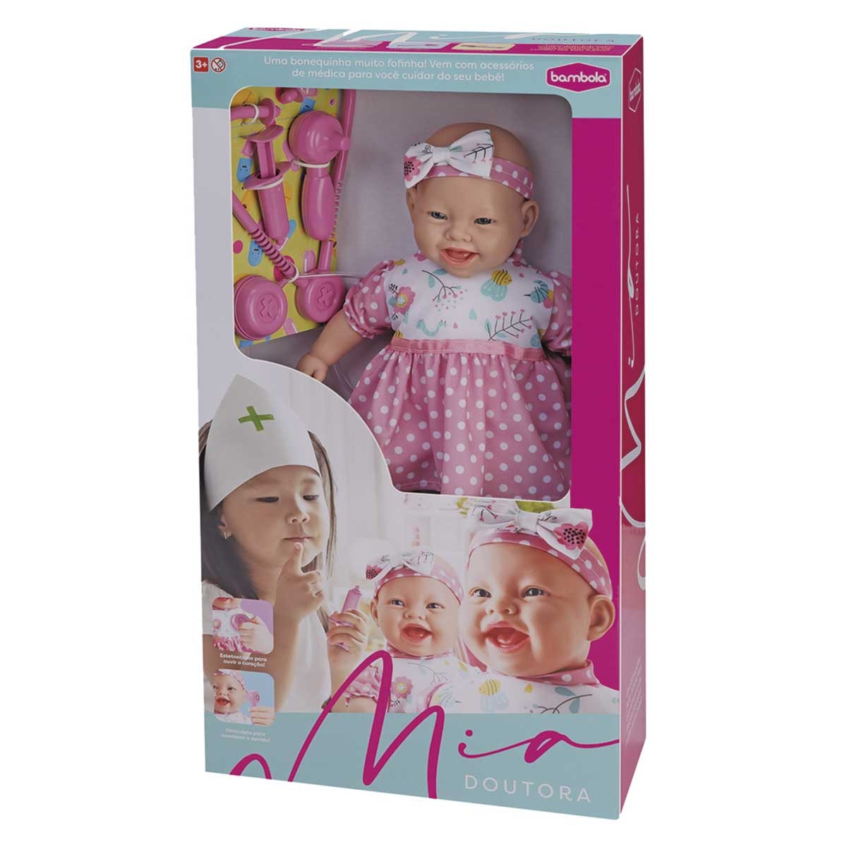 Boneca Mia Doutora Bambola na Carrefour