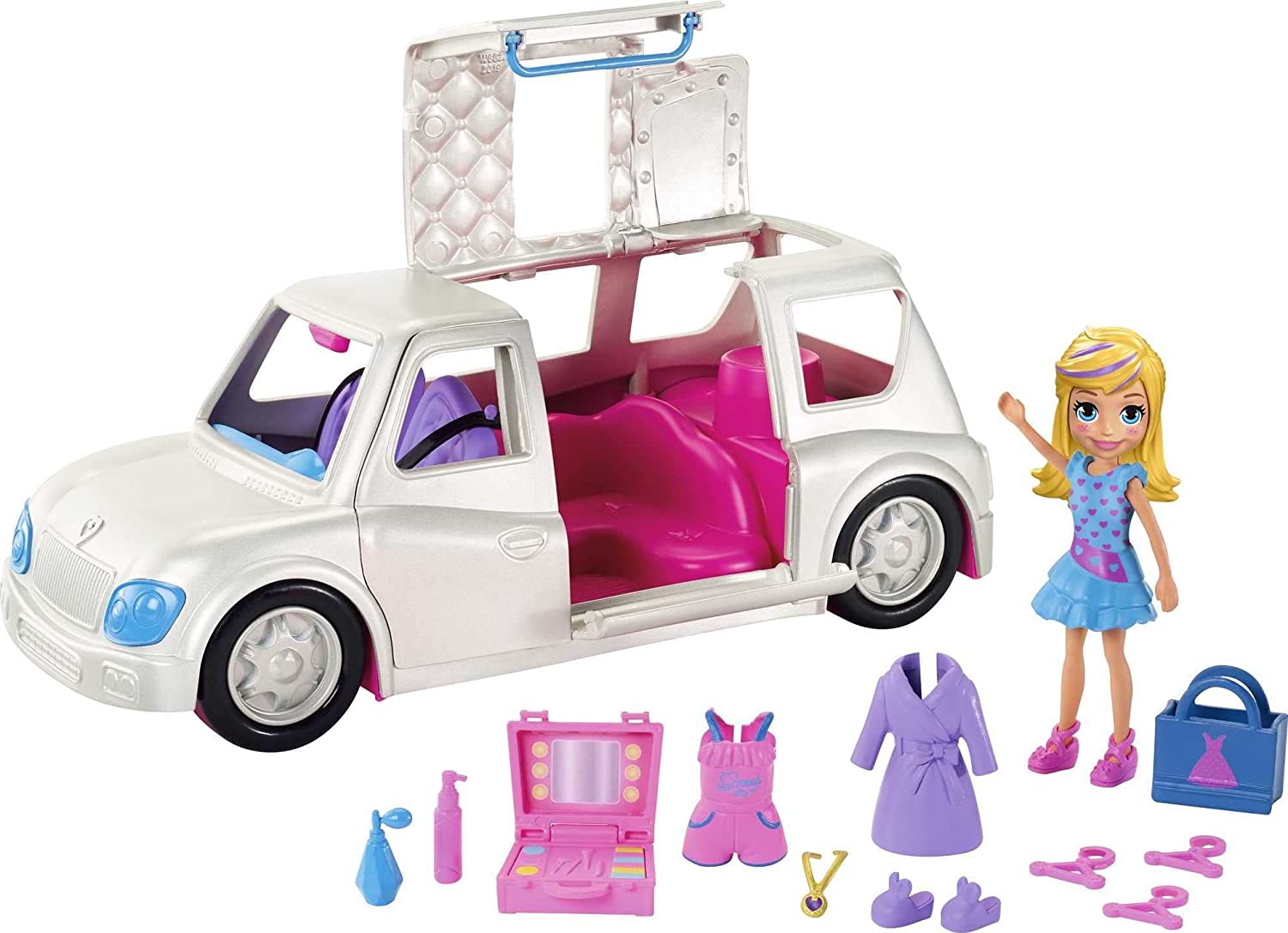 Boneca Polly Pocket! Limousine Fashion GDM19 – Mattel na Amazon