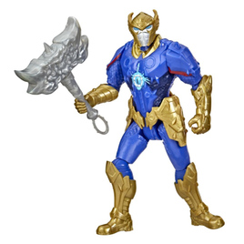 Boneco Articulado Marvel Mech Strike Thor Monster Hunters 15cm Hasbro na Ri Happy