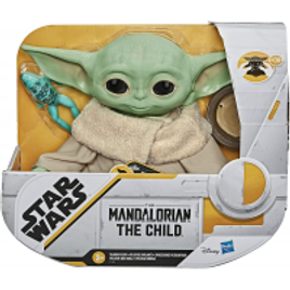 Boneco de Pelúcia Star Wars The Mandalorian The Child (Baby Yoda) F1115 - Hasbro na Amazon