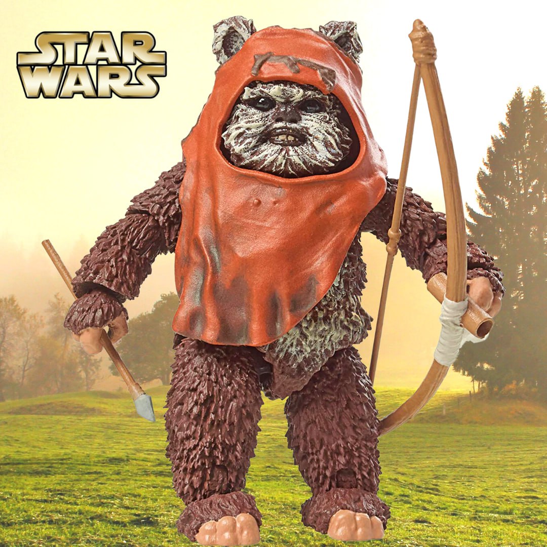 Boneco Star Wars The Black Series – Figura 15 cm com Acessório – Wicket – F7050 – Hasbro na Amazon