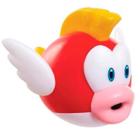 Boneco Super Mario Cheep Cheep 3001 Candide - 6 Cm na Casas Bahia