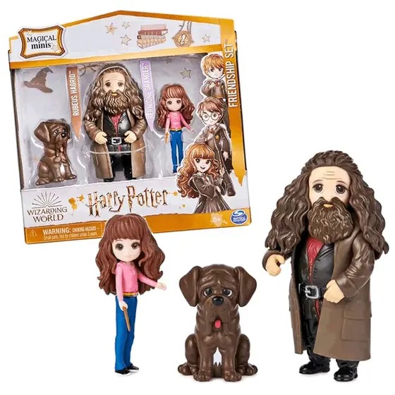 Bonecos Amuletos Mágicos Hermione e Hagrid, Coleção Wizarding World – Harry Potter, Sunny na Amazon