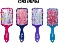Bonitta Escova Raquete Top Color Cerdas Coloridas 639Bt Cores Sortidas 1 Unidade na Amazon