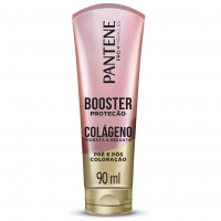 Booster Proteção Pantene Colágeno Hidrata & Resgata Pré E Pós Coloração 90ml, Rosa na Amazon