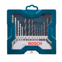 Bosch Jogo Brocas Alvenaria/metal/Madeira Mini X-line 15 Peças na Amazon