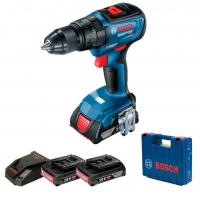 Bosch Parafusadeira Furadeira Impacto GSB 18V-50 18V Brushless Com 2 Baterias, 1 Carregador E Maleta na Amazon