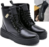 Bota Coturno Militar Feminino Blogueira Cano Alto Com Cadarço Sola de Borracha Antiderrapante 202-GG – GuGi na Amazon