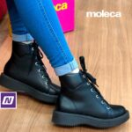Bota Coturno Moleca Casual Feminina na Netshoes