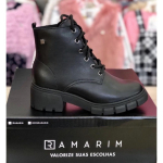 Bota Coturno Ramarim Tratorada Feminina na Magazine Luiza
