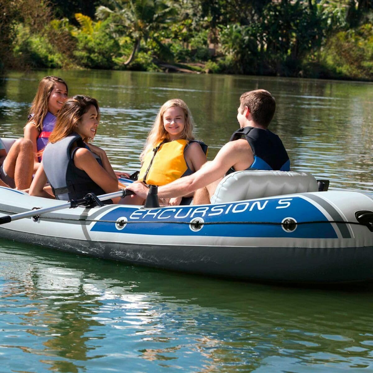 Bote Excursion 5 Set (368 x 170 x 46) c/ Acessórios na Amazon
