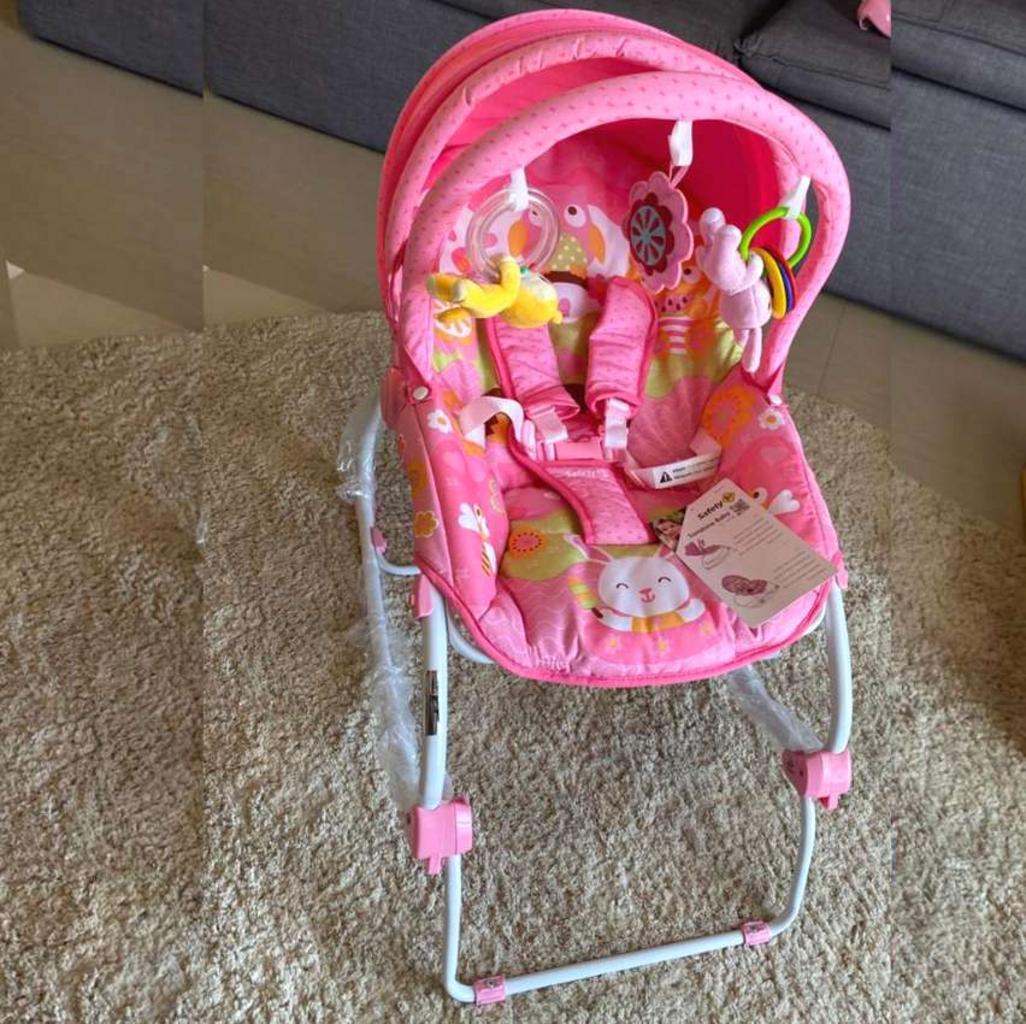 Bouncer Sunshine Baby Safety 1st – Pink Garden na Amazon