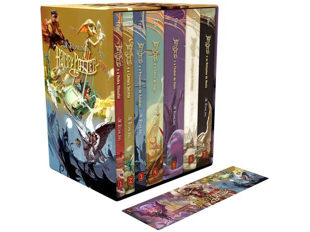 Box de Livros Harry Potter Edição Especial com Marcador de Página – J.K. Rowling na Magazine Luiza