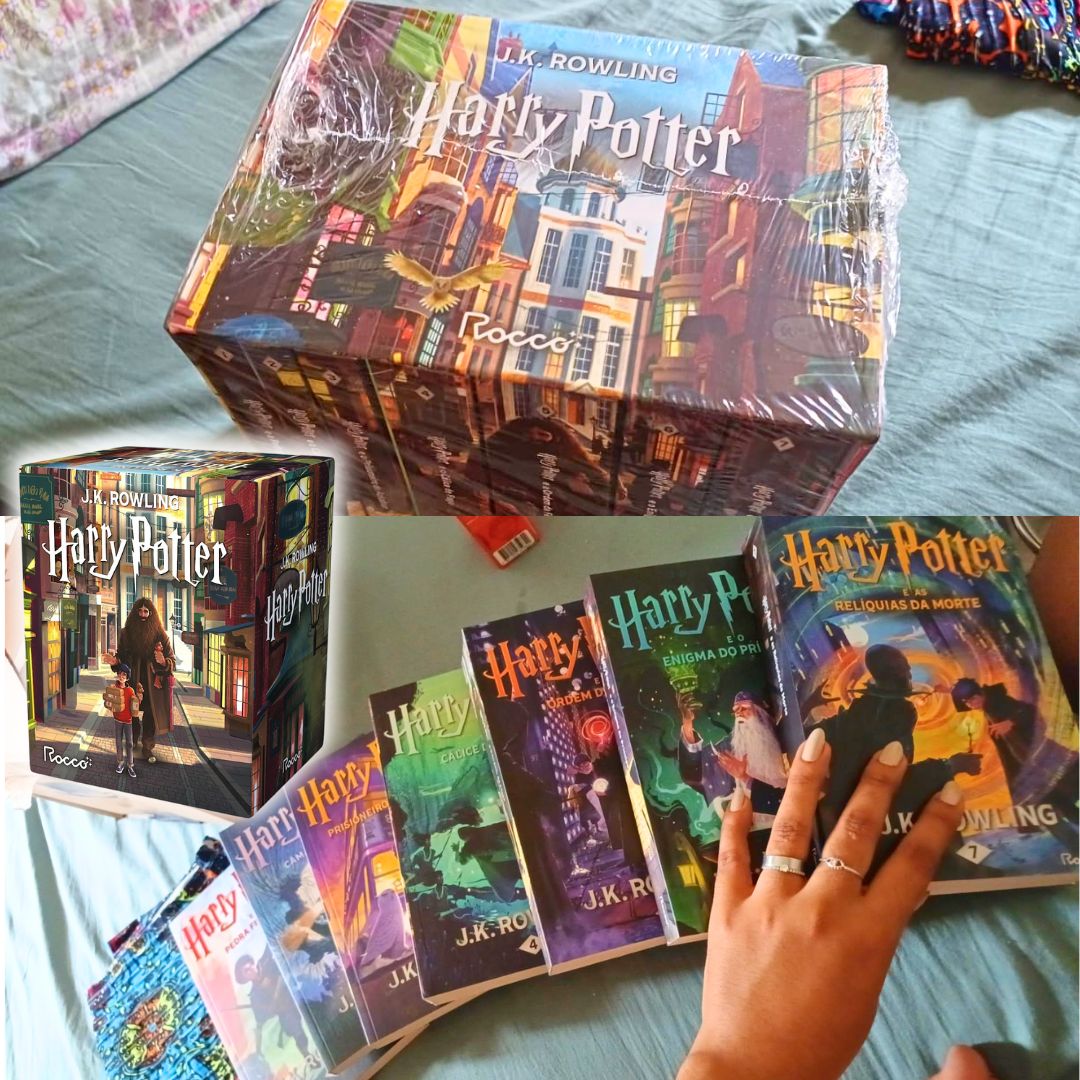 Box Harry Potter – Edição Pottermore: 7 livros com adesivos Capa na Amazon