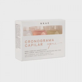 Braé Cronograma Capilar Repair Kit 3 Ampolas na Americanas