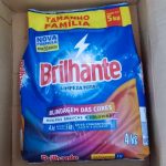 Brilhante Lava-Roupas em Pó Roupas Brancas e Coloridas Limpeza Total Pacote Tamanho Família 4 kg na Amazon
