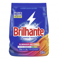 Brilhante Limpeza Total - Lava-Roupas Em Pó, 1,6kg na Amazon