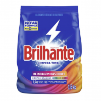 Brilhante Limpeza Total - Lava-Roupas Em Pó Roupas Brancas E Coloridas Ativo Concentrado Pacote 1 6Kg na Amazon
