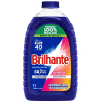 Brilhante Limpeza Total - Lava Roupas Líquido 3L na Amazon