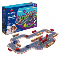 Brincando De Engenheiro Circuito De Corrida 70 Peças Xalingo na Amazon