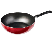 Brinox 7001/365 – Wok Garlic, 24cm, 2,3 Litros, 24 x 7 cm, Vermelho na Amazon