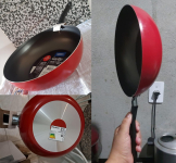 Brinox 7001/365 – Wok Garlic, 24cm, 2.3 Litros, Vermelho na Amazon