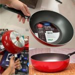 Brinox 7001/365 – Wok Garlic, 24cm, 2.3 Litros, Vermelho na Amazon