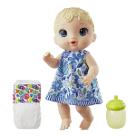 Brinquedo Boneca Baby Alive Hora do Xixi Loira – Com Roupinha removível e acessórios na Amazon