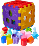 Brinquedo Educativo Cubo Didático com Blocos Merco Toys na Amazon