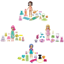 Brinquedo Polly Pocket Super Kit de Moda Aquático - Matell na Amazon
