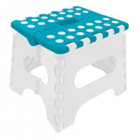 Buba Banqueta Multiuso Dobravel, Branco/Azul na Amazon