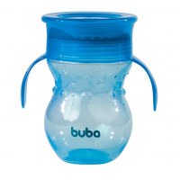 Buba Copo 360º Com Alça Azul na Amazon