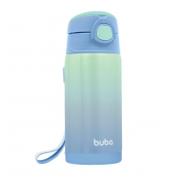 Buba Copo Térmico Parede Dupla Com Canudo - Azul na Amazon