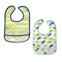 Buba Kit 2 Babadores Com Bolso - Dino Multicor Pacote De 2 na Amazon