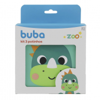 Buba, Kit 3 Potinhos Buba Zoo Dino na Amazon