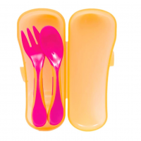 Buba Kit Talher Baby Com Case Rosa na Amazon
