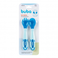 Buba Kit Talher Flexivel E Termossensivel Azul Buba Azul na Amazon