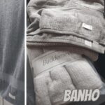Buddemeyer Jogo de Toalhas Fio Penteado Canelado Banho Kaki 2 Peças na Amazon